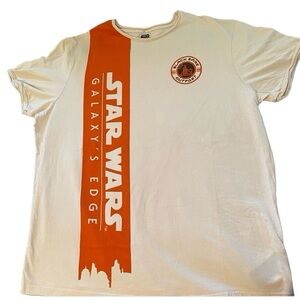 Disney Star Wars Galaxy's Edge Black Spire Outpost Top Sz XL T-shirt